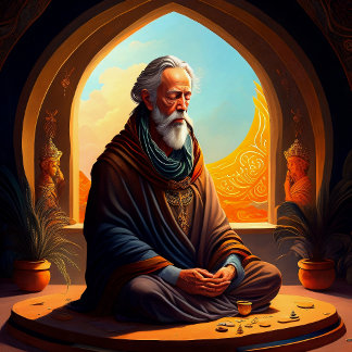 Alan Wattsのめい想プリント、バリューポスター紙 ポスター