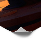 Alan Wattsのめい想プリント、バリューポスター紙 ポスター (角)