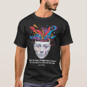 Alan Watts Quote Insanity Sanity Mind Chaos Philos Tシャツ (正面)