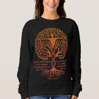 Alan Watts - The Tree of Life & Unity スウェットシャツ