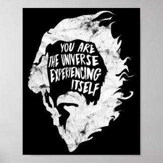 Alan Watts You are the Universe Experience Itsel ポスター