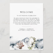 ALANA熱帯ビーチウェルカムレターのタイムラインカード メニュー (正面)