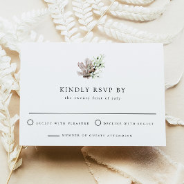 ALANA熱帯海コーラルジェリーフィッシュビーチRSVP 招待状