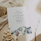 ALANA熱帯海サンゴゼリー魚ビーチ写真 招待状