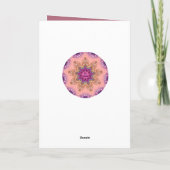 ALANA ~ Easter card pattern ~ Purple Pink Green シーズンカード (裏面)