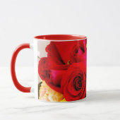 ALANA ~ Personalised Rose Buds Photograph ~ Mug マグカップ (左)