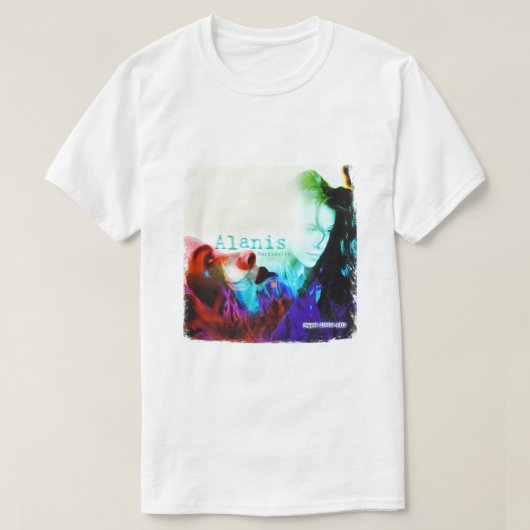 Alanis Jagged Little Pill Album Tシャツ (デザイン正面)