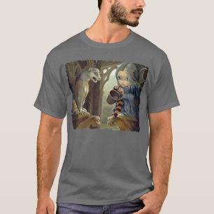 Alannahおよびガーゴイルのワイシャツのゴシック様式妖精の芸術 Tシャツ