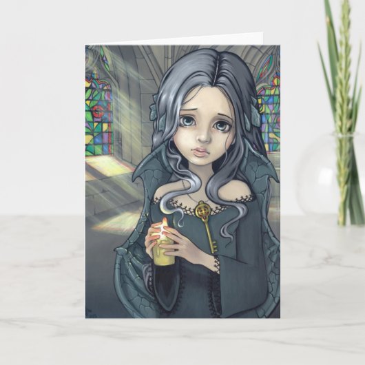 "Alannah"の挨拶状 カード (正面)