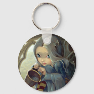 "Alannah and the Gargoyle" Keychain キーホルダー