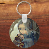 "Alannah and the Gargoyle" Keychain キーホルダー (正面)