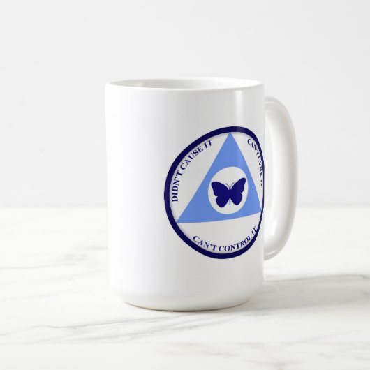 Alanonの記号のマグ コーヒーマグカップ (正面右)