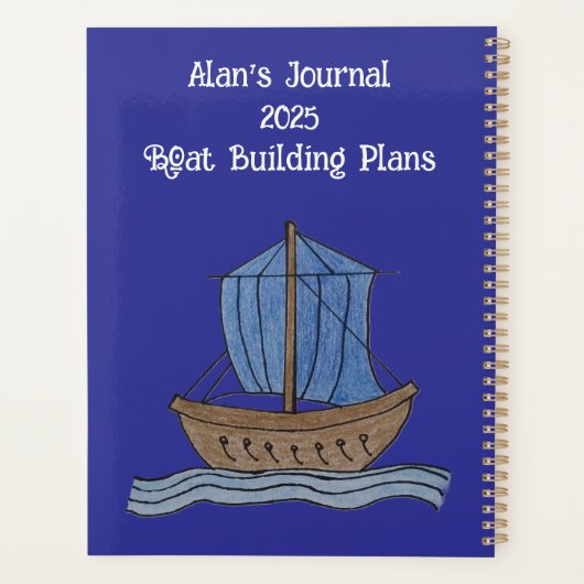 Alan's Planner for 2025 プランナー手帳 (裏面)
