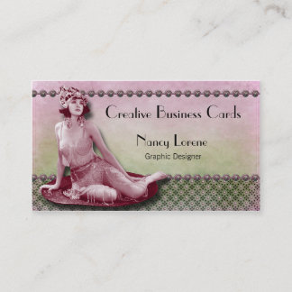 Alanyaは創造的な名刺から上がりました 名刺