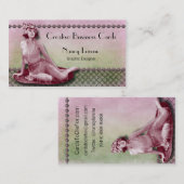 Alanyaは創造的な名刺から上がりました 名刺 (正面/裏面)