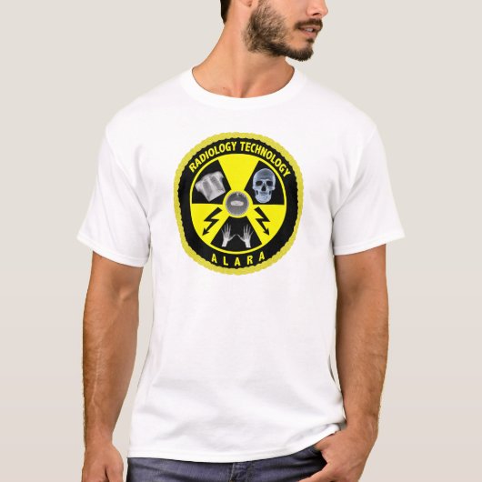 Alara放射線学の科学技術者 Tシャツ (正面)