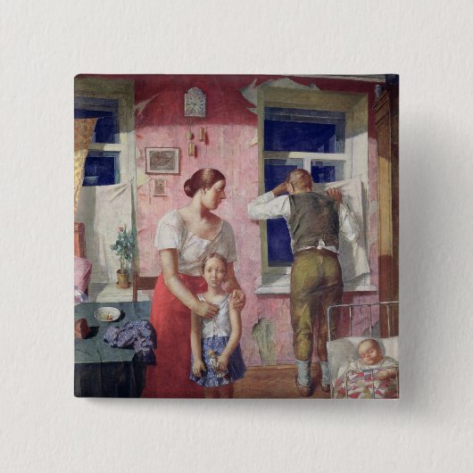 Alarm 1934年 缶バッジ (正面)