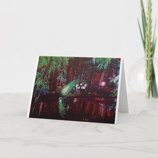 AlarsenArtistによる「2023北の夜」 案内状 (正面)