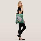 AlarsenArtist Tote Bagによる「Frog on Green」 トートバッグ (モデル)