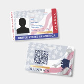 ALASKA – 子IDカード バッジ (正面＆裏面)