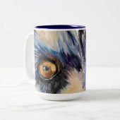 ALASKA 2-Tone 15走ozコーヒーマグしよう ツートーンマグカップ (正面左)