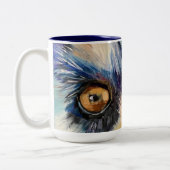 ALASKA 2-Tone 15走ozコーヒーマグしよう ツートーンマグカップ (左)