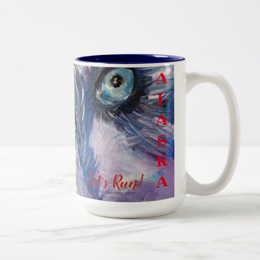 ALASKA 2-Tone 15走ozコーヒーマグしよう ツートーンマグカップ (右)