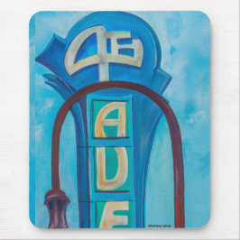 Alaska 4th Ave. Marquee Mouse pad マウスパッド