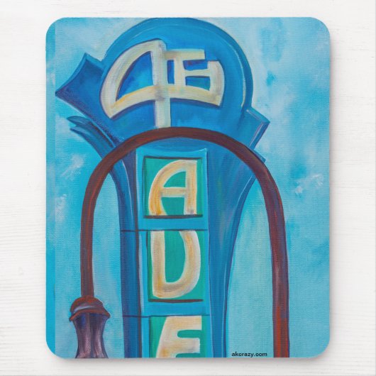 Alaska 4th Ave. Marquee Mouse pad マウスパッド (正面)