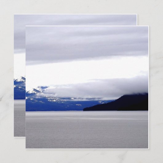 Alaska Blues 招待状 (正面/裏面)