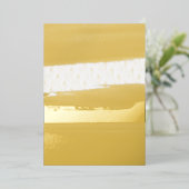 Alaska Blues 箔招待状 (立ち正面)