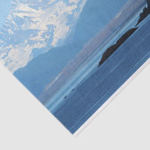 Alaska Coast Mountains海写真 薄葉紙 (詳細)