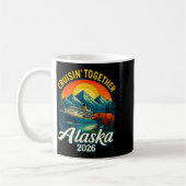 Alaska Cruise 2026 Cruisin Together Matching Famil コーヒーマグカップ (左)