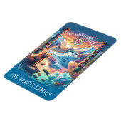 Alaska Cruise Ship Stateroom Magnet マグネット (左側)