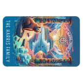 Alaska Cruise Ship Stateroom Magnet マグネット (横)