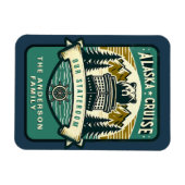 Alaska Cruise Ship Stateroom Magnet マグネット (横)