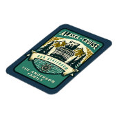 Alaska Cruise Ship Stateroom Magnet マグネット (左側)