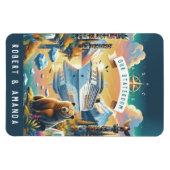 Alaska Cruise Ship Stateroom Magnet マグネット (横)