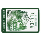 Alaska Cruise Ship Stateroom Magnet マグネット (横)