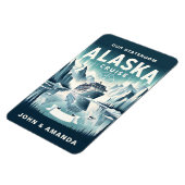 Alaska Cruise Ship Stateroom Magnet マグネット (左側)