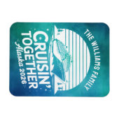 Alaska Cruise Ship Stateroom Magnet マグネット (横)