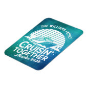 Alaska Cruise Ship Stateroom Magnet マグネット (左側)