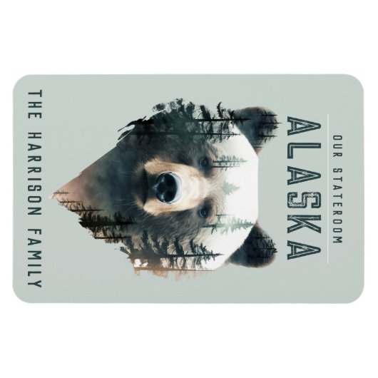 Alaska Cruise Ship Stateroom Magnet マグネット (横)