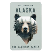 Alaska Cruise Ship Stateroom Magnet マグネット (縦)