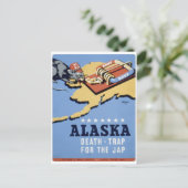 Alaska_Death_Trap_Alaskaプロパガンダ ポストカード (スタンド正面)