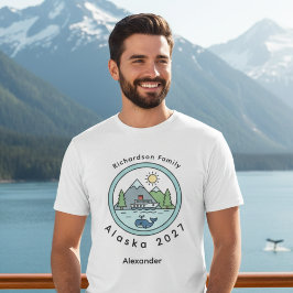 Alaska Family Cruise Adventure T-Shirt Tシャツ