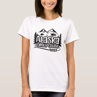 Alaska Family Cruise, vacation, 2025, Alaska Trip Tシャツ
