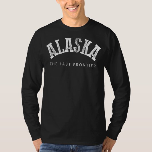 Alaska For Women Graphic Last Frontier Ak 2 Tシャツ (正面)