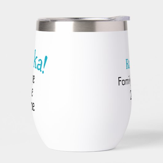 Alaska Here We Come 2026 Custom Insulated Tumbler (左面)