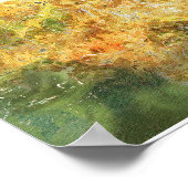 Alaska Highway Logging Truck Transport Art Poster ポスター (角)